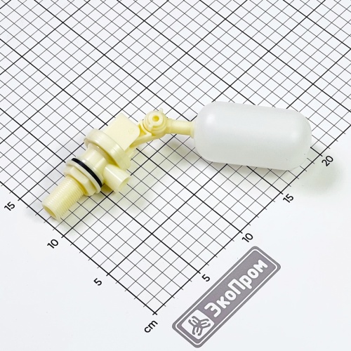 Поплавковый клапан G1/2 пластик овал, L=195 мм фото 2